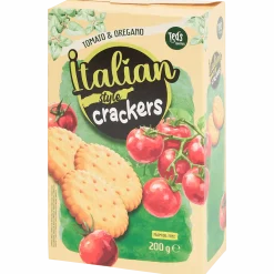 Ted's Favorites Italian Style crackers Tomaat en Oregano < Action Discount