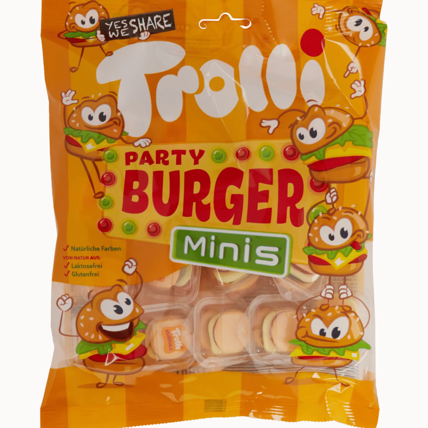 Party Burger Mini's < Trolli Clearance