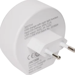 USB-C-lader met nachtlampje < Action New