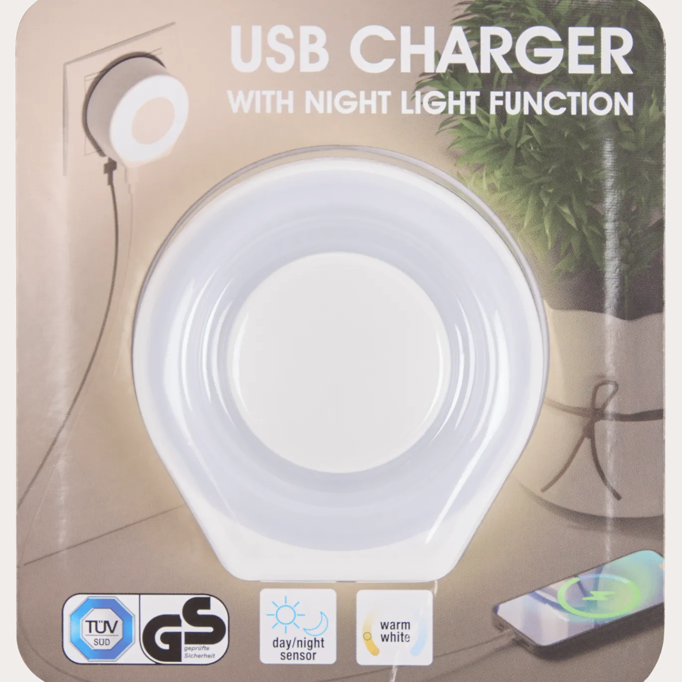 USB-C-lader met nachtlampje < Action New