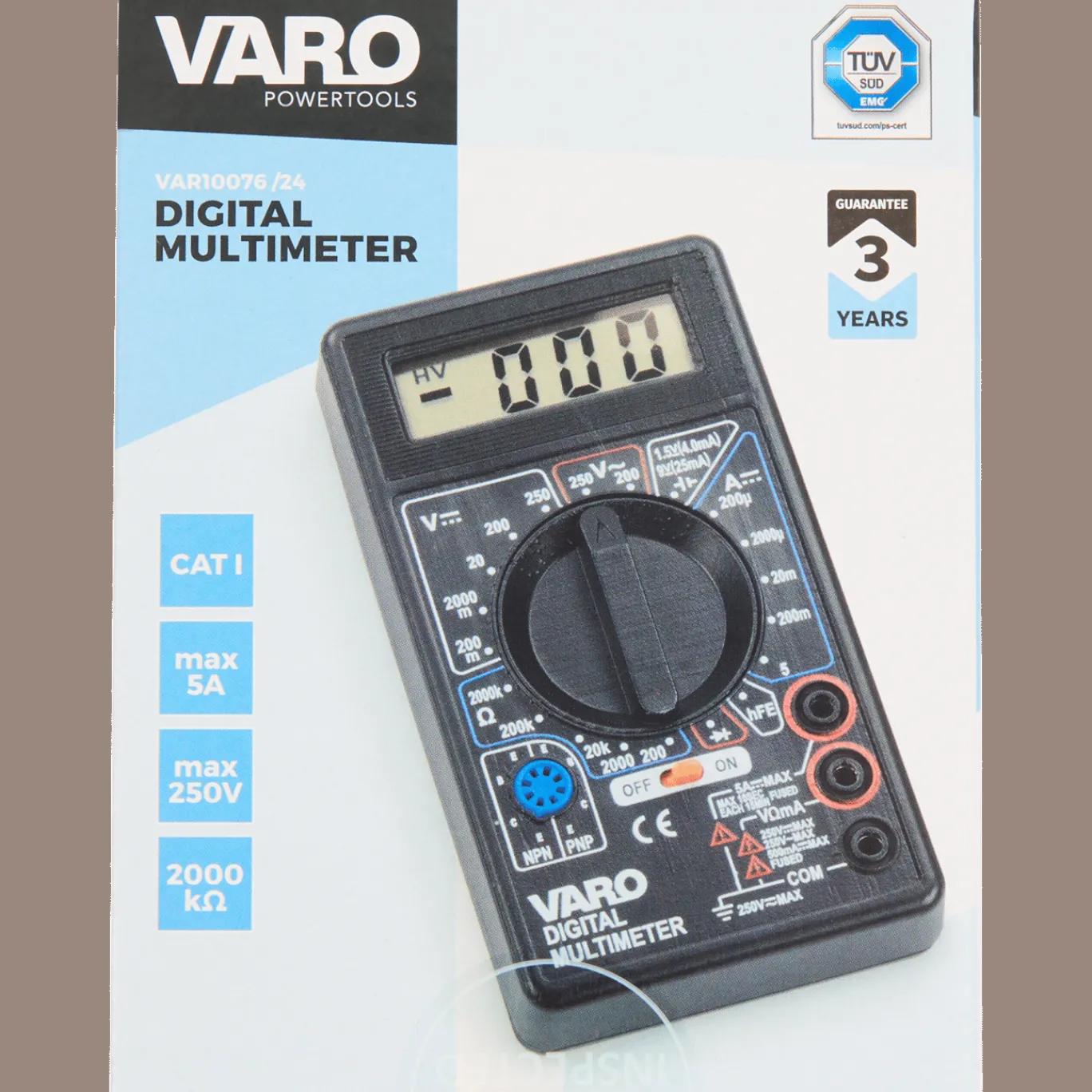 digitale multimeter < Varo Hot