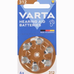 hoortoestelbatterijen 312 < Varta Outlet