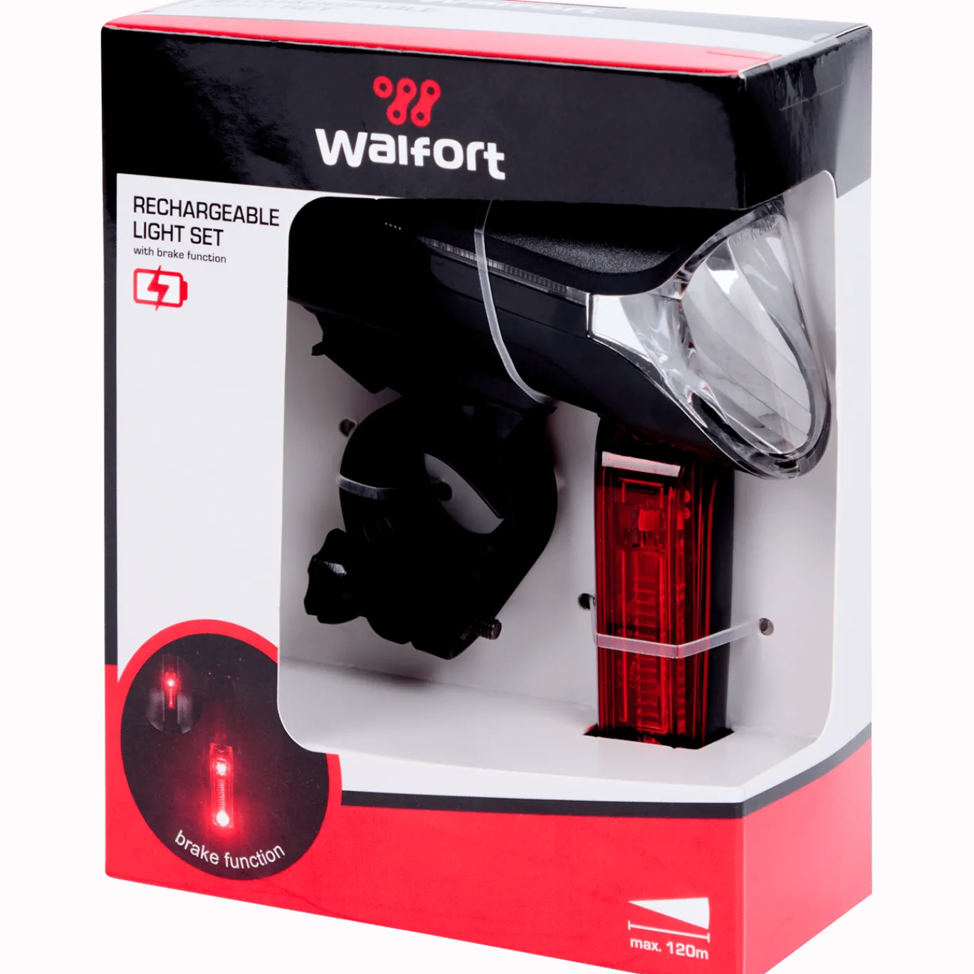oplaadbare fietslampjesset < Walfort Outlet