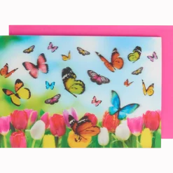 Wenskaart lenticulair met dieren < Action Discount