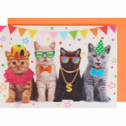 Wenskaart lenticulair met dieren < Action Discount