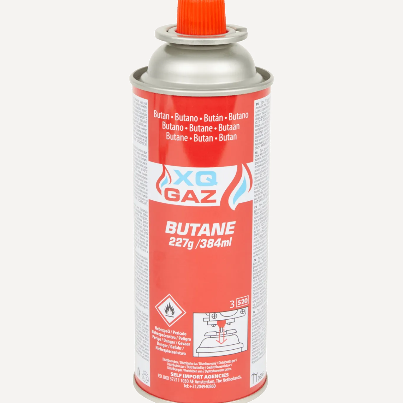 XQ GAZ butaangas navulling < Action